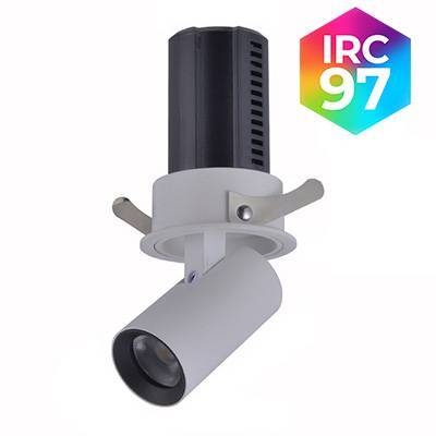 Spot Embutido Nordecor Aiva 7 watts 2700K 24° Sof Branco IRC97 Bivolt 6454