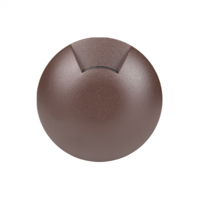 Balizador de Solo Romalux 1 Facho Marrom 0,75 watts 60° 2700K IP66 10044