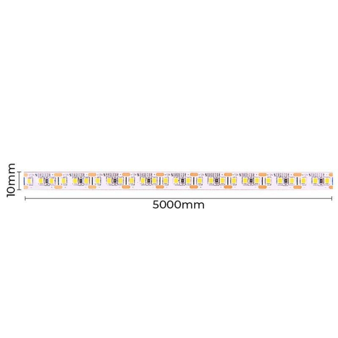 Fita LED Nordecor 20w/mt 240 Leds IP66 10mm 12V 2700K (Rolo 5 metros) 7129