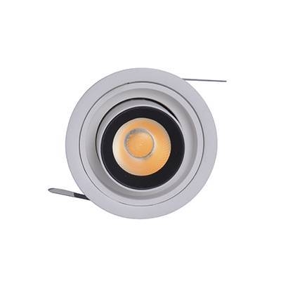 Spot Embutido Nordecor Aiva 7 watts 2700K 24° Sof Branco IRC97 Bivolt 6454