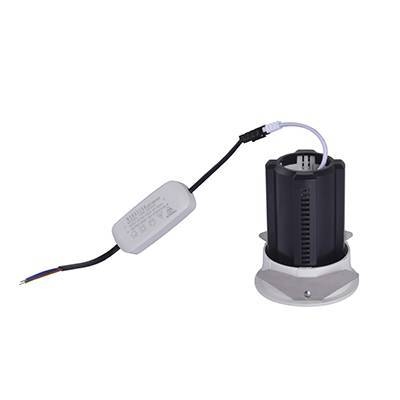 Spot Embutido Nordecor Aiva 12 watts 2700K 24° Sof Branco Ø84x104mm IRC97 Bivolt 6456