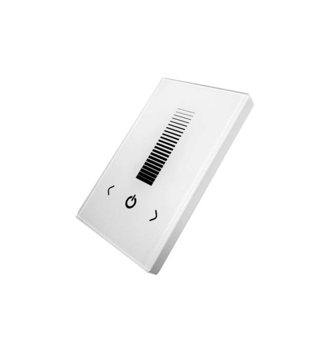 Dimmer Touch Romalux Branco 8A 12V/24V 80X80X40mm IP20 50037