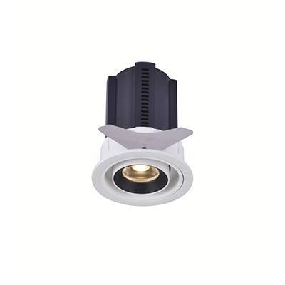 Spot Embutido Nordecor Aiva 12 watts 2700K 24° Sof Branco Ø84x104mm IRC97 Bivolt 6456