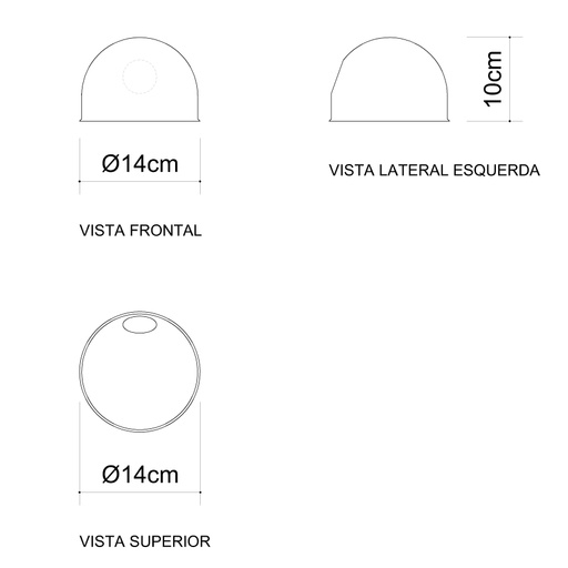 Luminária de Mesa Golden Art Work Station Articulada 600mm 1L E27 M207PI
