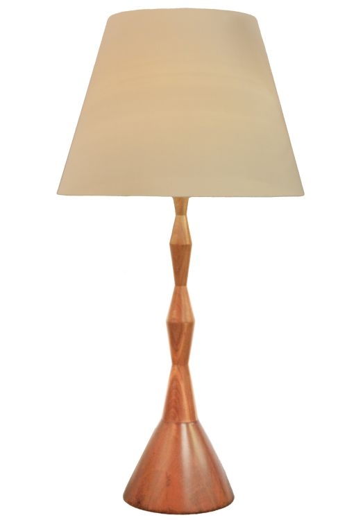 Luminária de Piso Nova Home Indie Madeira Jequitibá 1L E27 Ø790x1700mm 2111
