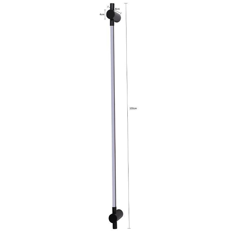 Arandela Nordecor Lina 13 watts 3000K Preto IP20 1000mm Bivolt 2747