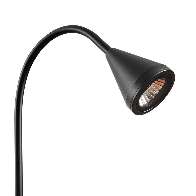 Balizador Nordecor Wedi 15 watts 3000K Preto IP66 800x30mm 6489