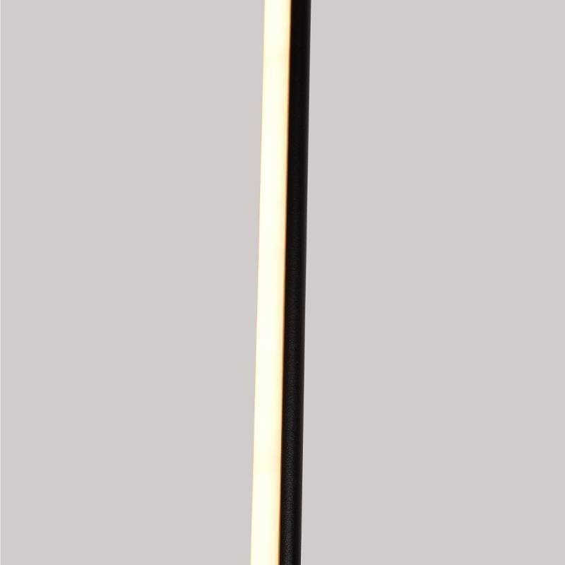 Arandela Nordecor Lina Wall 16 watts 3000K Preto IP20 1200mm Bivolt 2750