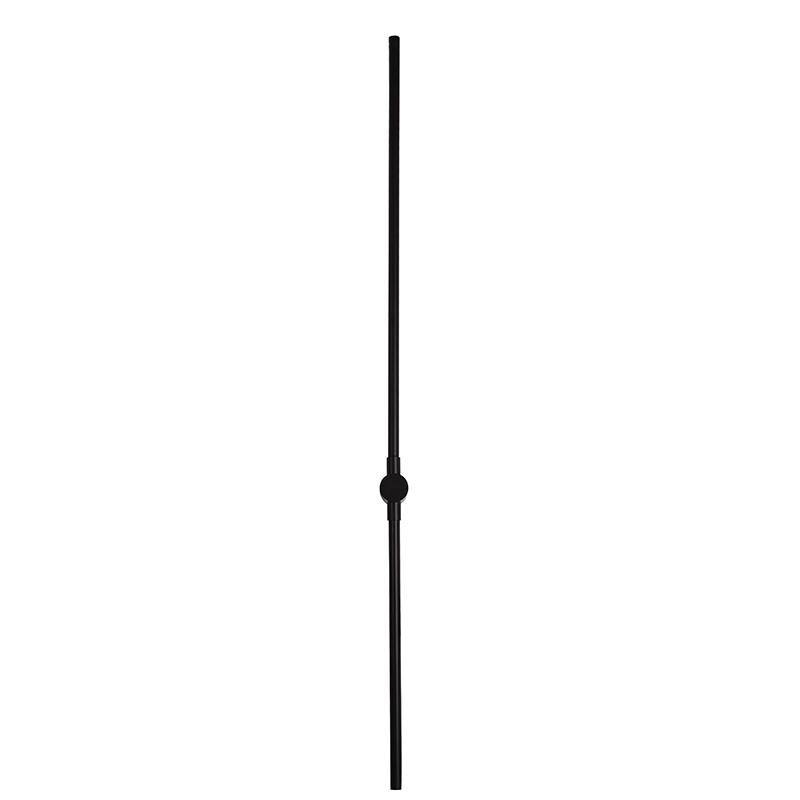 Arandela Nordecor Lina 10 watts 3000K Preto IP20 Ø40x800mm Bivolt 2751