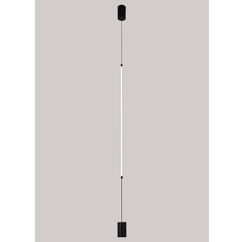 Arandela Nordecor Lina Wall 16 watts 3000K Preto IP20 1200mm Bivolt 2750
