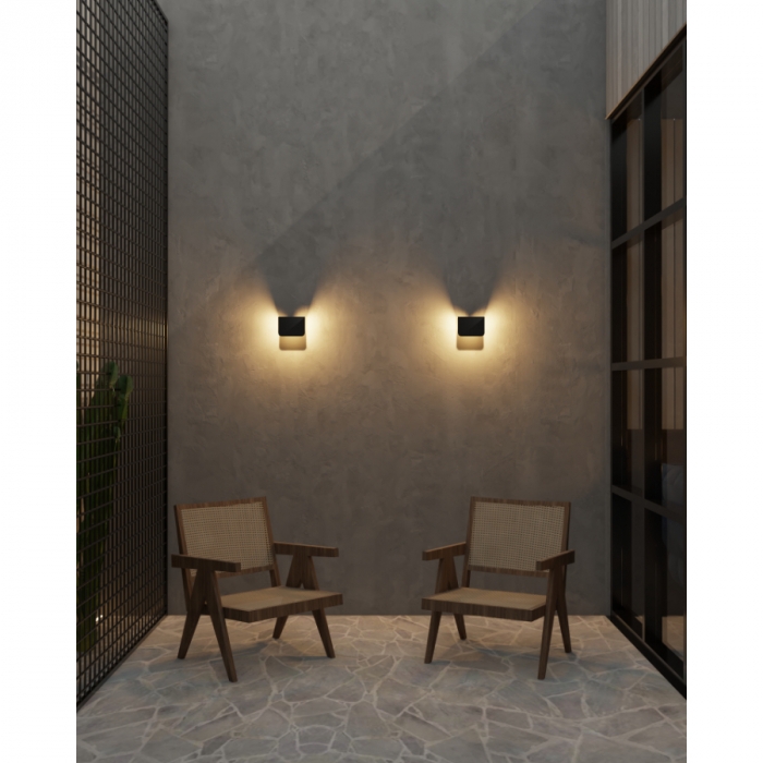 Arandela Bella Itália Laiza IP65 2L G9 150X180mm 907703001