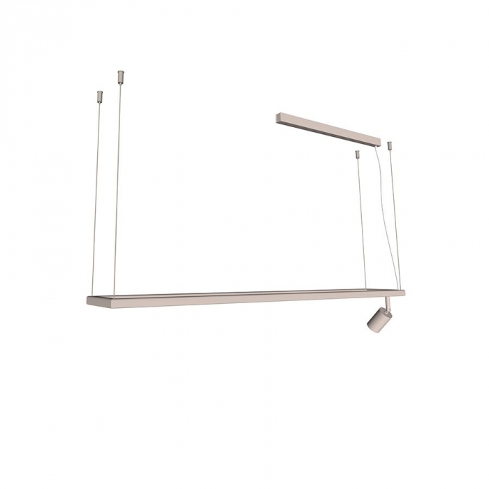 Pendente Bella Itália Risk Ret SPT 58 watts + 2L MR11 150X1500mm 9036022340