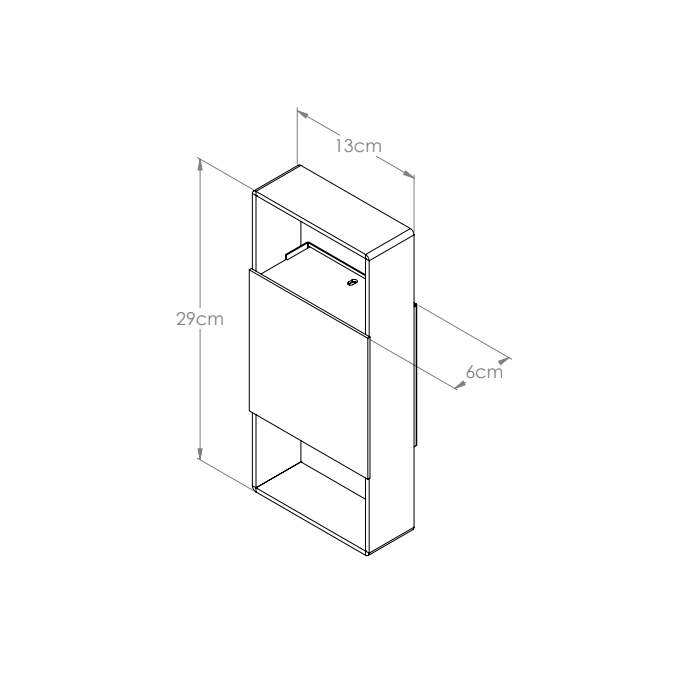 Arandela Bella Itália Ayla IP65 2L G9 260x130mm 908203011