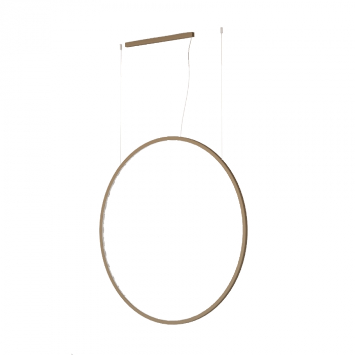 Pendente Bella Itália Ring Moon 96 watts 3000K Luz Interna Ø1700mm 9051087140 