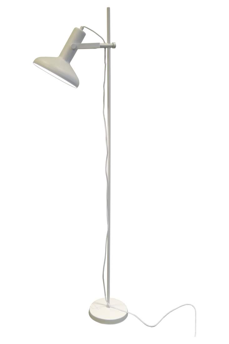 Luminária de Piso Nova Home Farol Alumínio Branco 1L E27 1510X200X460mm 2108