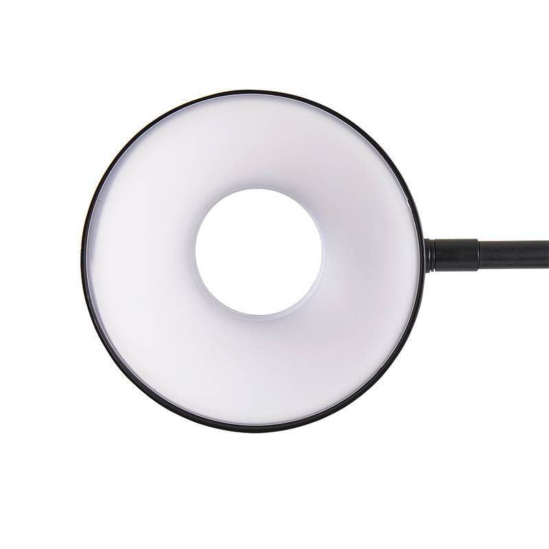 Abajur Nordecor Zavi 7 watts 3000k Preto 440x180x290mm Bivolt 2550