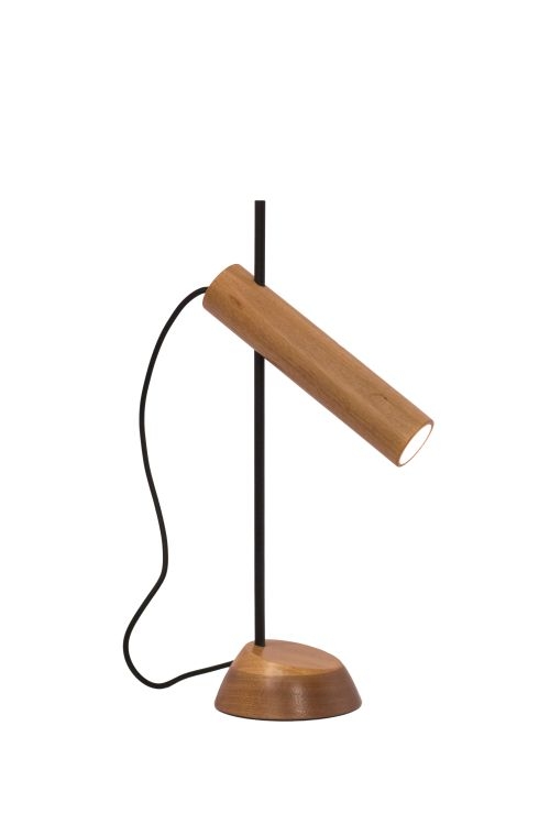 Luminária de Mesa Nova Home Luma Madeira Jequitibá 1L G9 140X520X240mm 1120