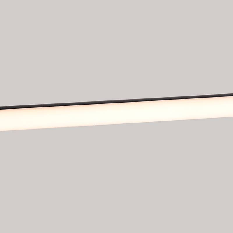 Arandela Nordecor Lina 13 watts 3000K Preto IP20 Ø40x1000mm Bivolt 2752