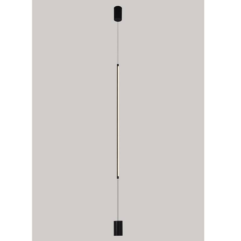 Arandela Nordecor Lina Wall 16 watts 3000K Preto IP20 1200mm Bivolt 2750