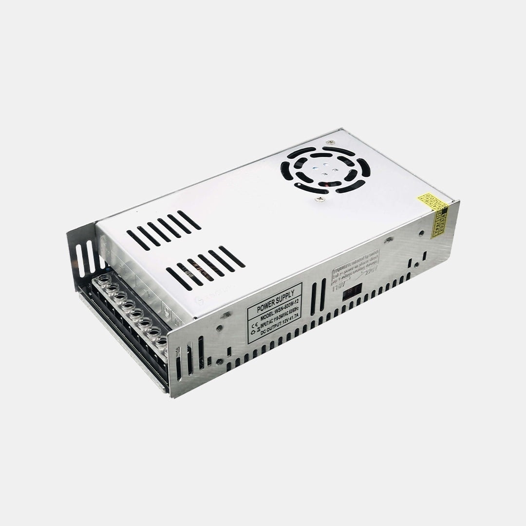Fonte 12V Nordecor Chaveada 50A 600 watts com Cooler 215x113x50mm 7235