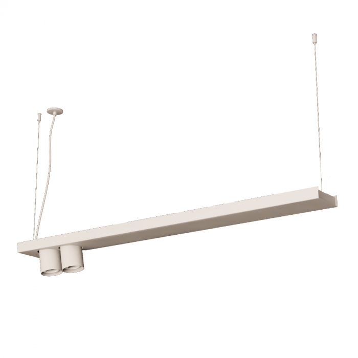 Pendente Bella Itália Sann 01 3000K + 2L AR70 3000K 1200mm 902102022001
