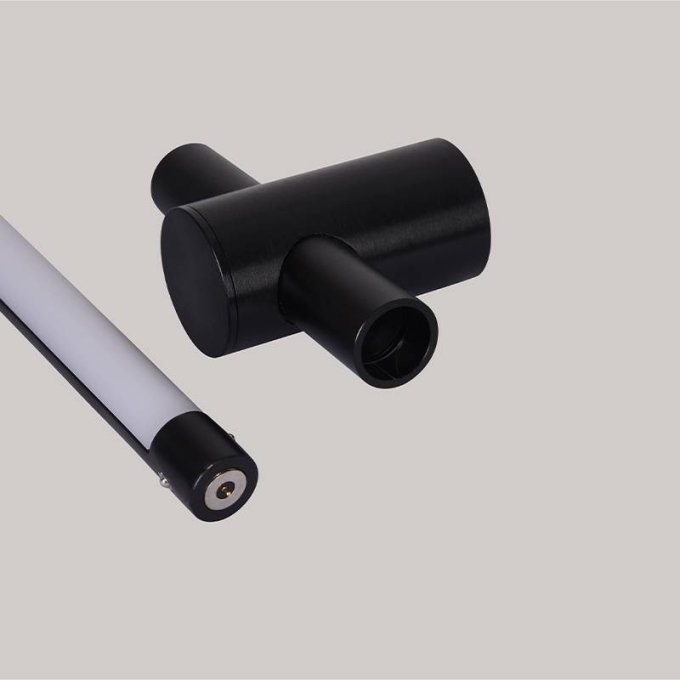 Arandela Nordecor Lina 13 watts 3000K Preto IP20 1000mm Bivolt 2747