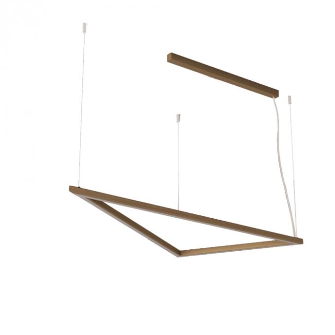 Pendente Bella Itália Trian M 38 watts 3000K Bivolt  900x450x780mm 9055020240 