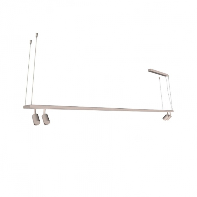 Pendente Bella Itália Risk Ret SPT 81 watts + 4L MR11 750X1500mm 9036022840