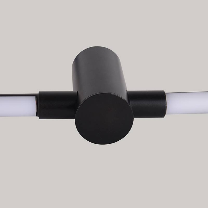 Arandela Nordecor Lina 10 watts 3000K Preto IP20 Ø40x800mm Bivolt 2751