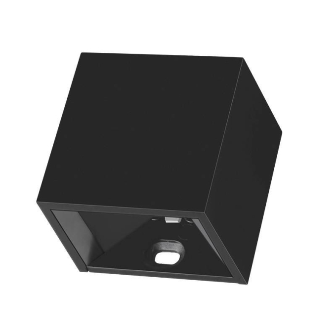 Arandela Nordecor Mini Leni 2 watts 3000K Preto IP65 50x50x40mm Bivolt 2658