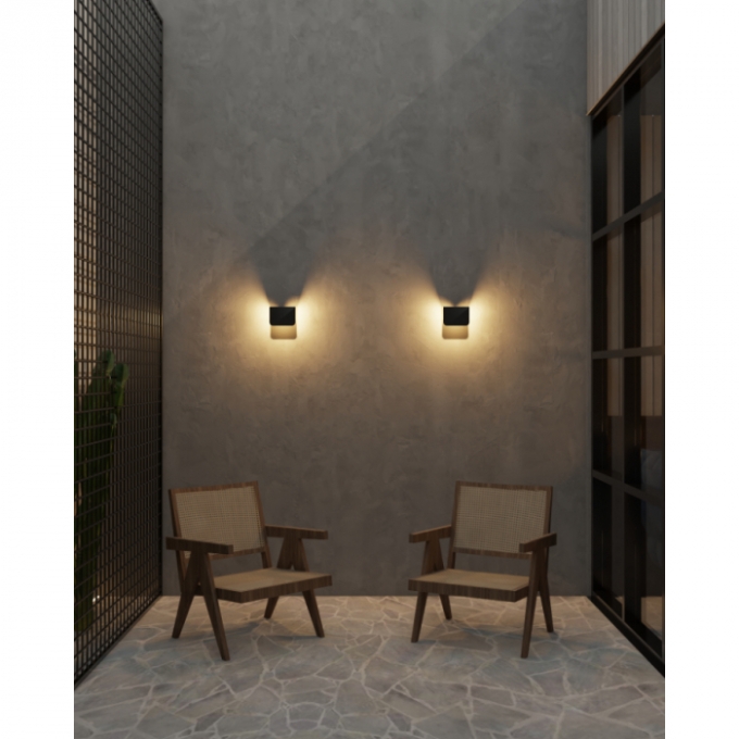Arandela Bella Itália Laiza IP65 2L G9 150X180mm 907703001