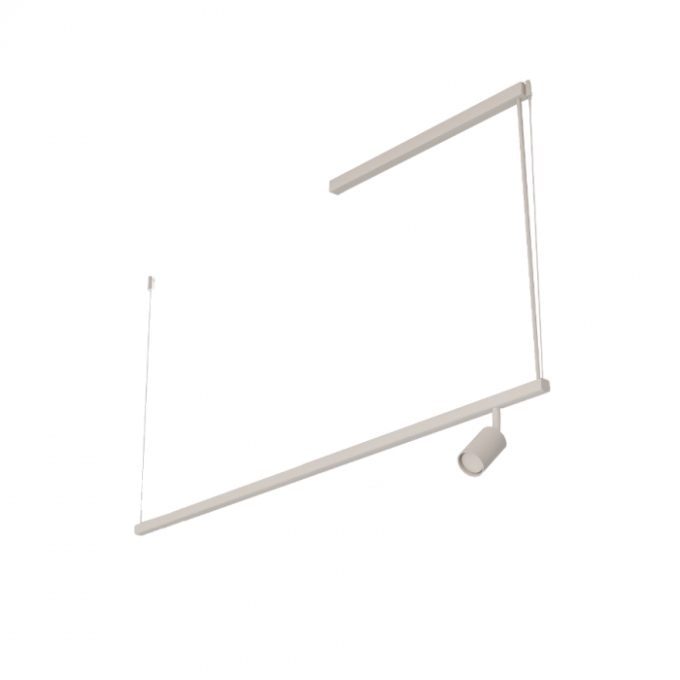Pendente Bella Itália Risk Linear SPT 27 watts + 2L MR11 1500mm 9033021940