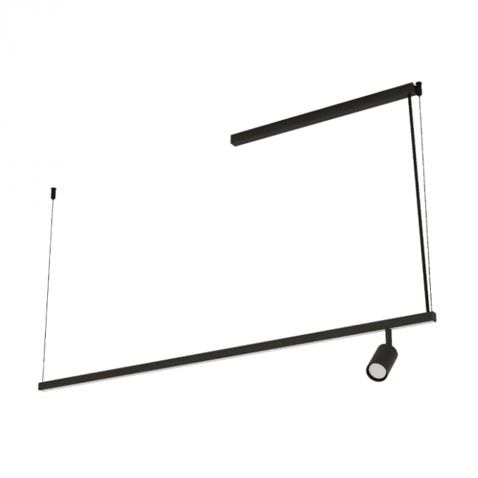 Pendente Bella Itália Risk Linear SPT 27 watts + 2L MR11 1500mm 9033021940