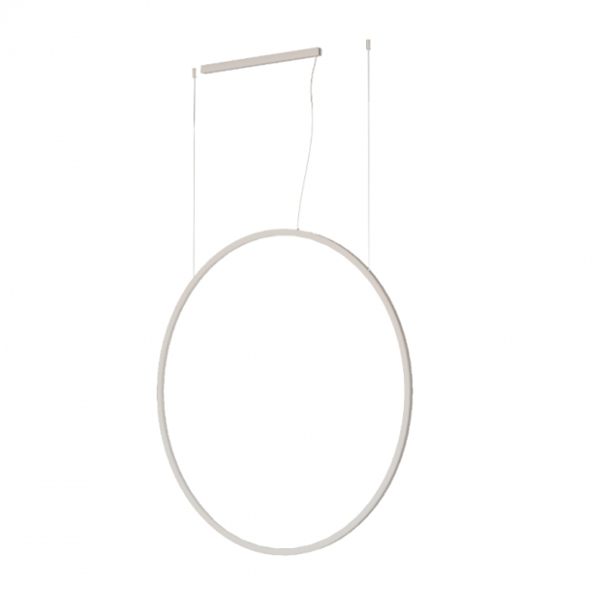 Pendente Bella Itália Ring Moon 96 watts 3000K Luz Interna Ø1700mm 9051087140 