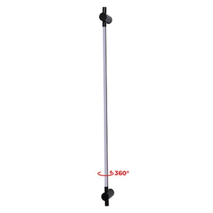 Arandela Nordecor Lina 13 watts 3000K Preto IP20 1000mm Bivolt 2747
