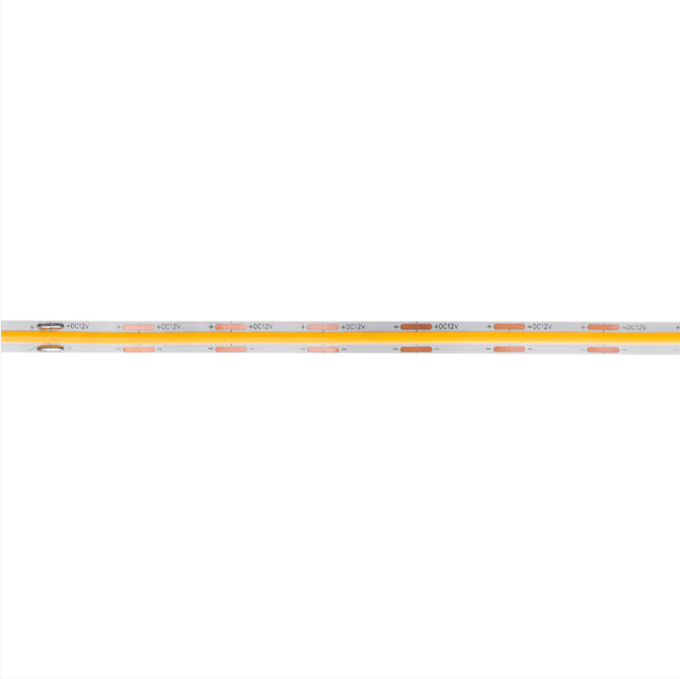 Fita de Led Nordecor 12V Cob 512 Leds/mt 12w/mt IP20 2700K 8mm (Rolo 5 metros) 7053