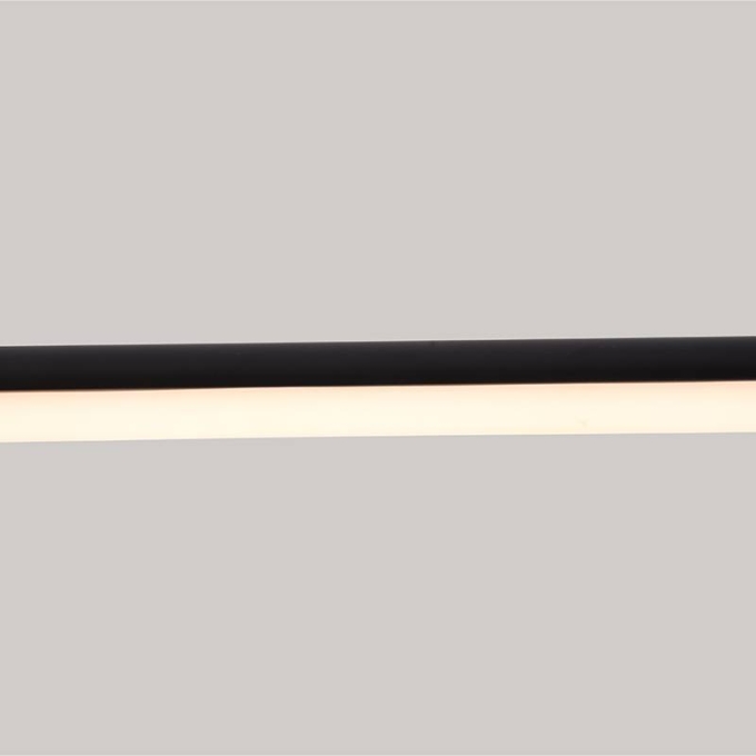 Arandela Nordecor Lina 13 watts 3000K Preto IP20 1000mm Bivolt 2747