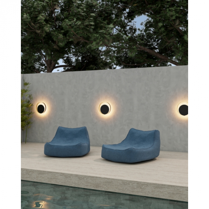 Arandela Bella Itália Sol ARD 3000K IP65 Externa Ø320mm 90780317201