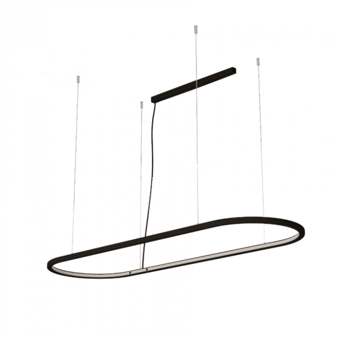 Pendente Bella Itália Ring 84 watts 3000K Luz Interna 1200X400mm 9053147240