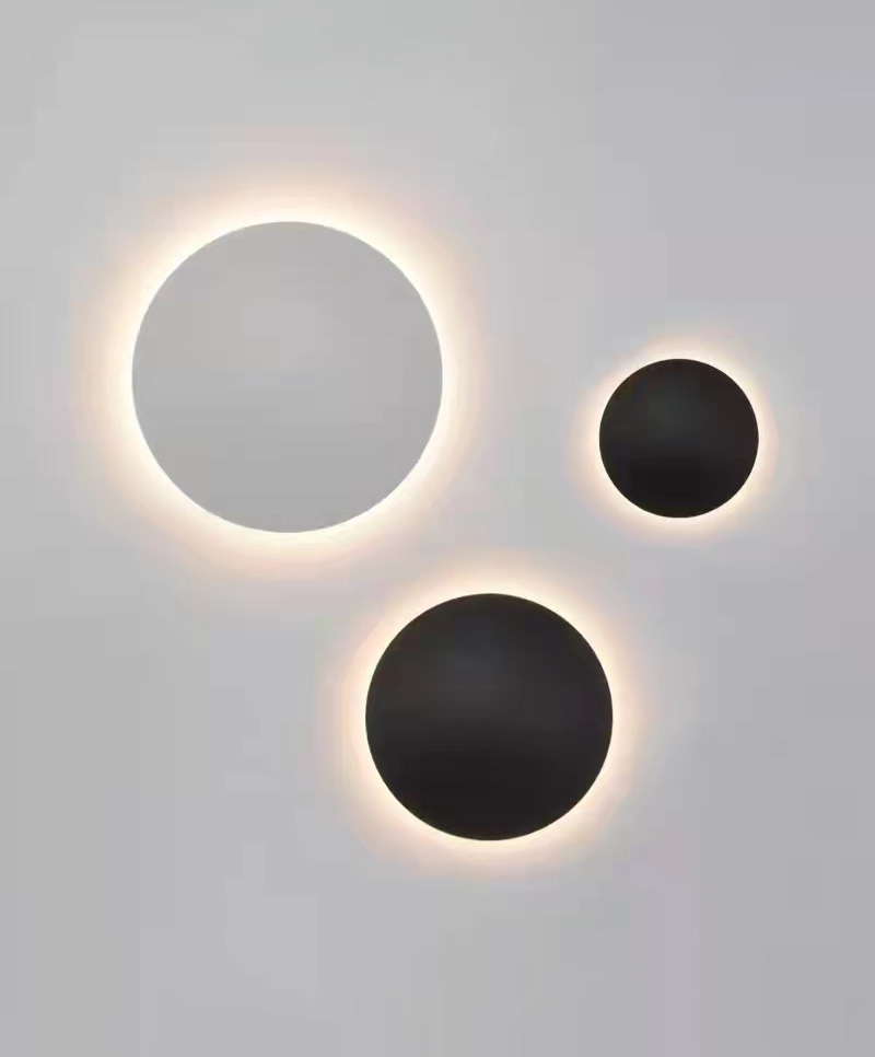 Arandela Opus Eclipse 12 Watts 3000K Branco IP65 
Ø160mm OPS 81720