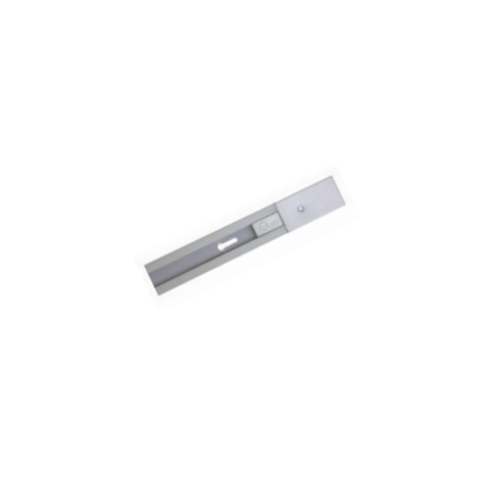 Trilho Skylight Eletrificado Sobrepor Silver Alumínio 1000mm SKY-1000SL