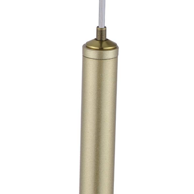 Pendente Nordecor Nima 3 watts 3000K Dourado Fosco Ø25x500mm 2679