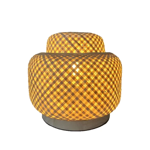 Pendente GMH Bali Fibra de Bambu 1L E27 Bivolt Ø400X430mm P-BALI-40