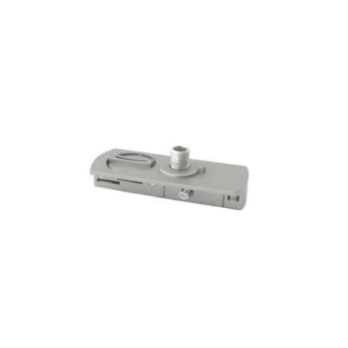 Adaptador Skylight Invisível p/ Trilho (Pendente/Spot) Silver Metal e ABS Ø120mm SKY-005SL