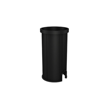 Balizador de Solo LED Mundial 2 watts Preto 3000K 30° IP67 Bivolt Ø42x68mm ML-0409