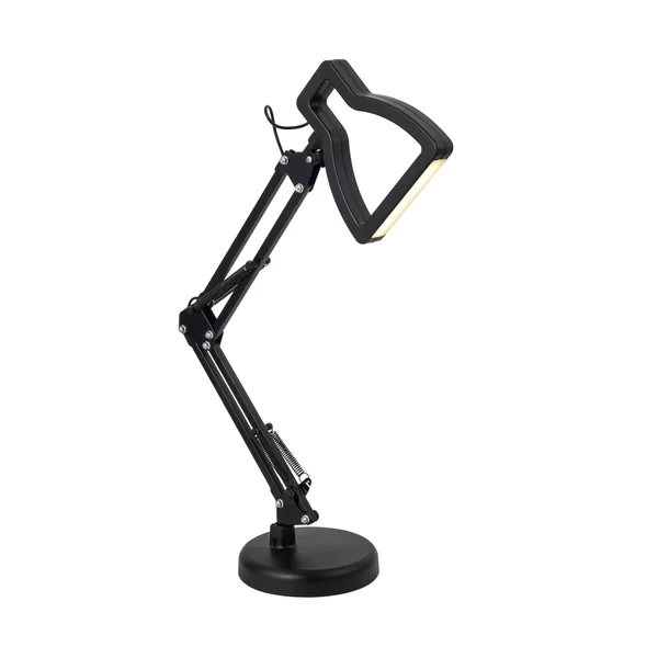 Luminária de Mesa GMH 3D Lamp Preto 5 watts 3 cores Dimerizável 660X400mm Bivolt 3D-PRETO