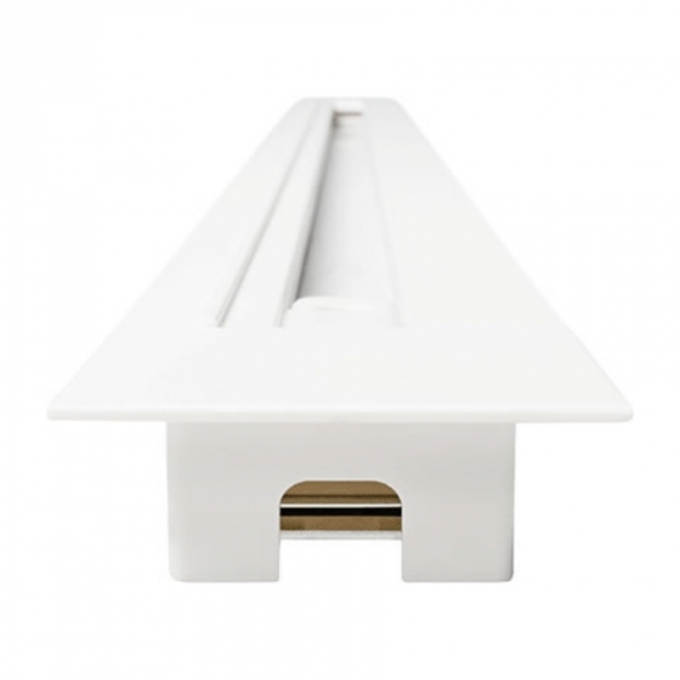 Trilho Skylight Eletrificado Embutir Branco Alumínio 2000mm Bivolt SKY-9200BR
