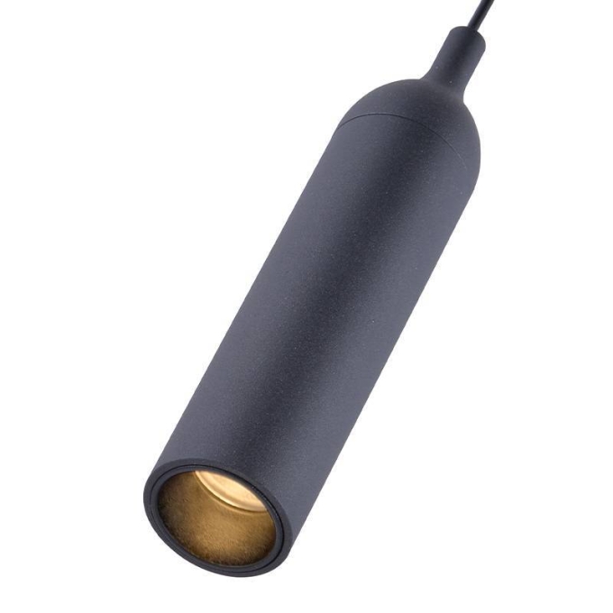 Pendente Nordecor Wisi 5 watts 3000K Preto Ø31x150mm 2681