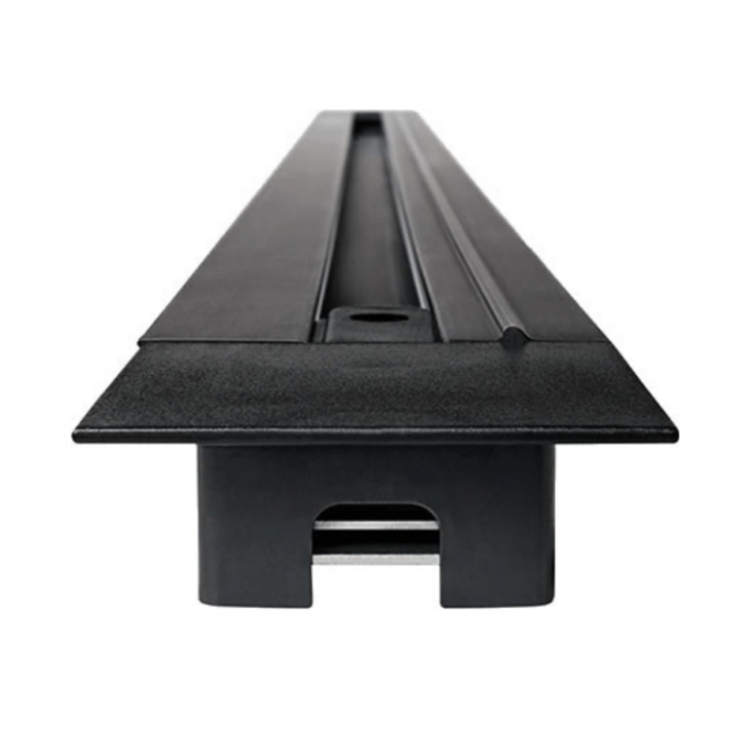 Trilho Skylight Eletrificado Embutir Preto Alumínio 1500mm Bivolt SKY-9150PT