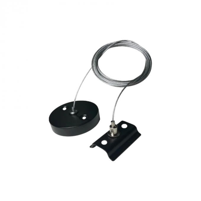 Kit p/ Suspensão de Trilho Skylight Preto SKY-176PT 3metros